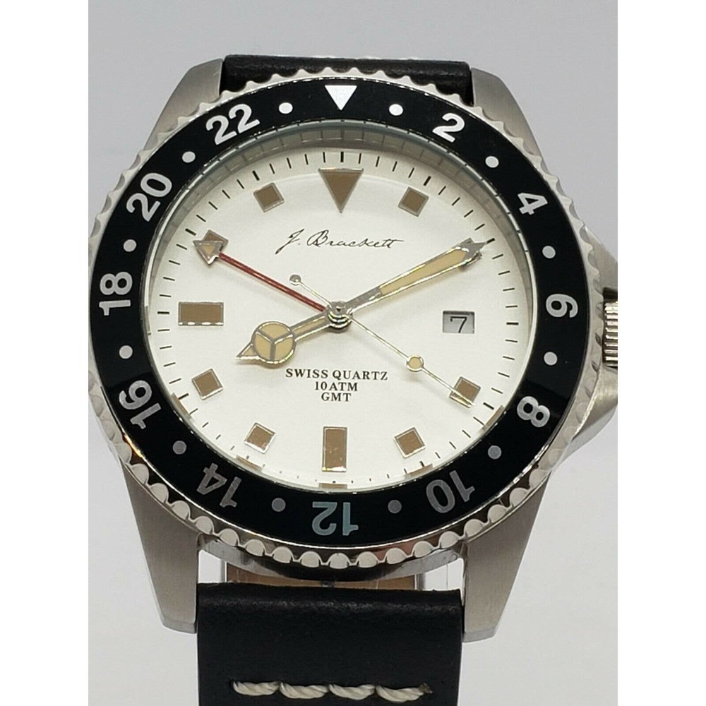 J. BRACKETT MEN Swiss WATCH - GREENWICH